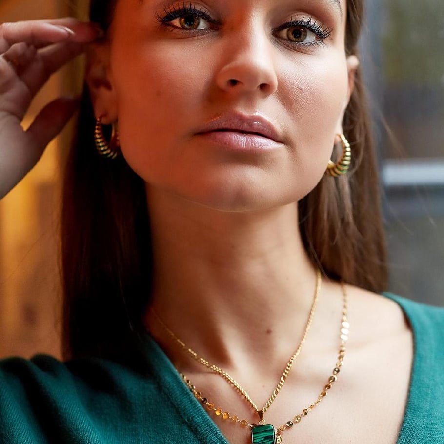 Necklace with marble pendant Picture5